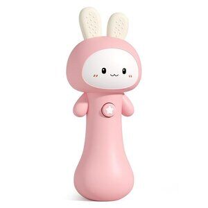 NEW Bunny Baby Rattle Toy with Light & Sound
